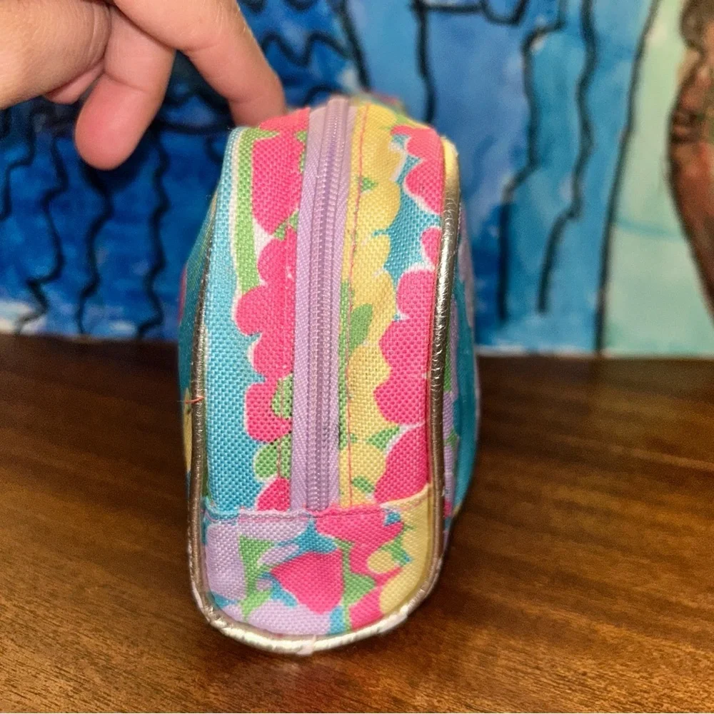 Lilly Pulitzer Vibrant Floral Cosmetic Bag